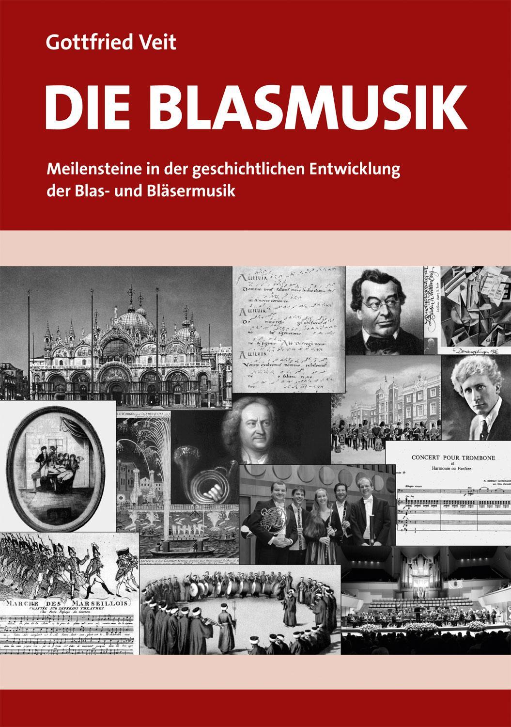 Buchcover: Die Blasmusik