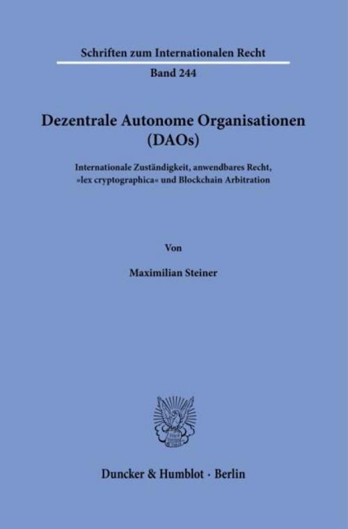 Dezentrale Autonome Organisationen (DAOs)