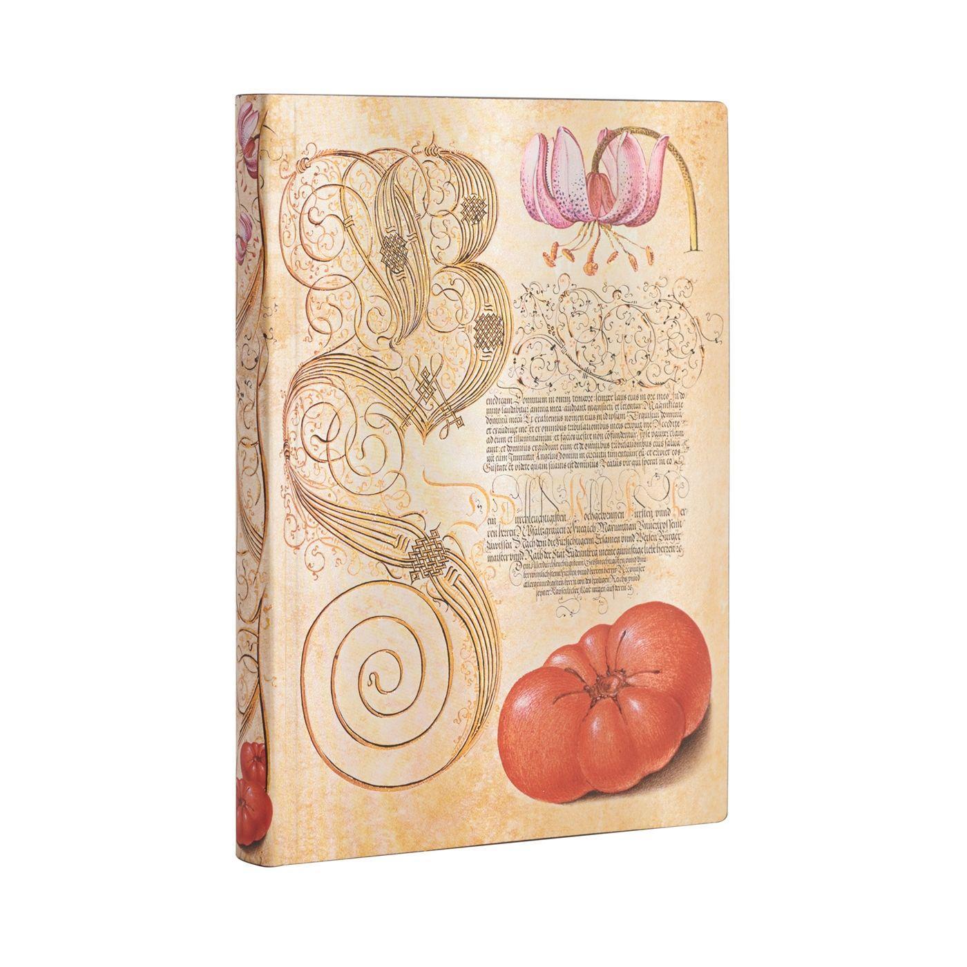 Notizbuch Lilie & Tomate Midi Liniert