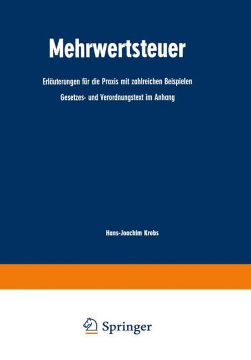 Buchcover: Mehrwertsteuer