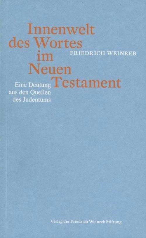 Buchcover: Innenwelt des Wortes im Neuen Testament