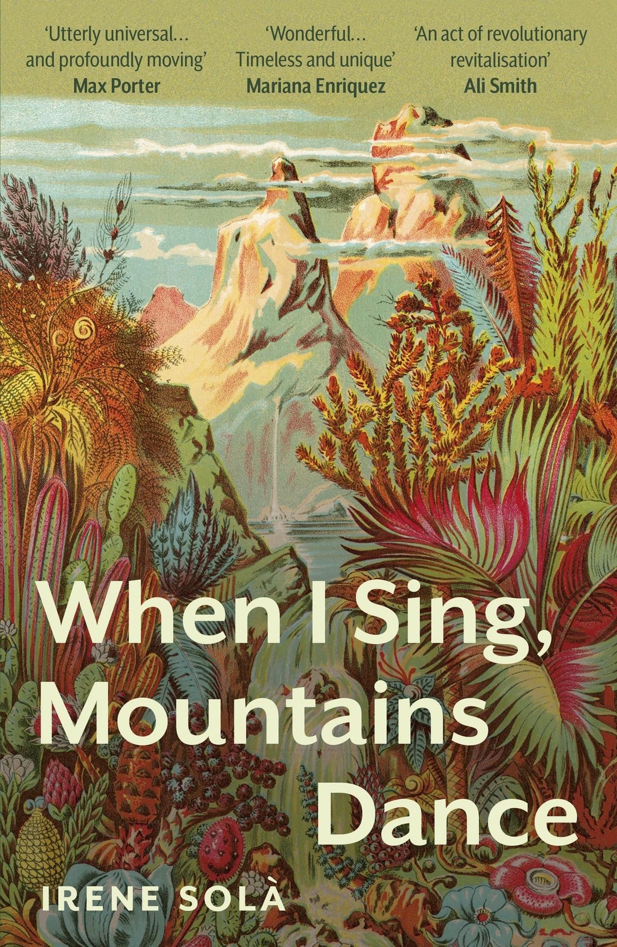 Buchcover: When I Sing, Mountains Dance