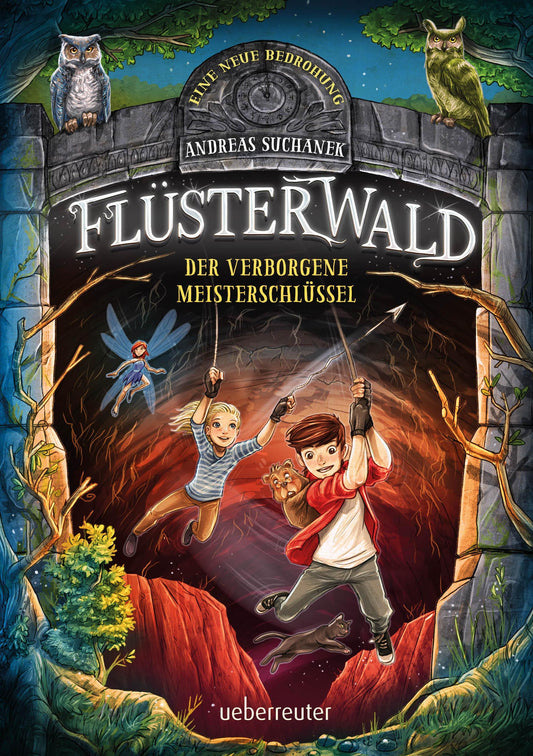 Suchanek, Andreas/Flüsterwald - Eine neue Bedrohung. Der verborgene Meisterschlüssel. Mit