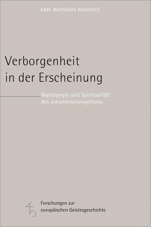 Forschungen zur europäischen Geistesgeschichte