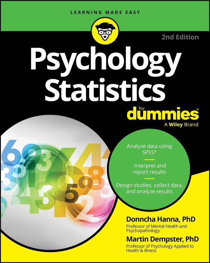 Buchcover: Psychology Statistics For Dummies