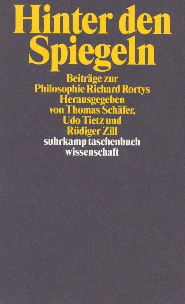 Buchcover: Hinter den Spiegeln