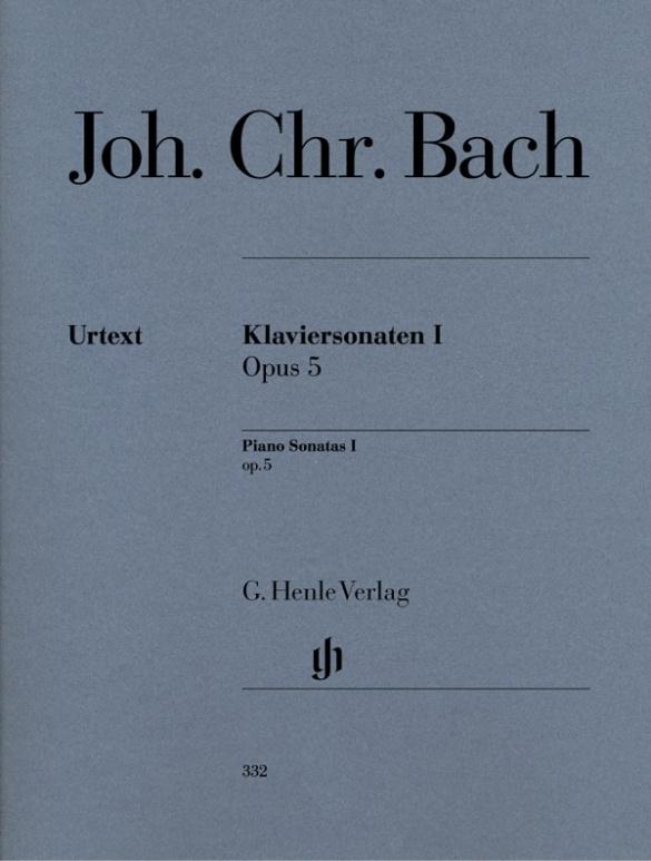 Bach, Johann Christian - Klaviersonaten, Band I op. 5