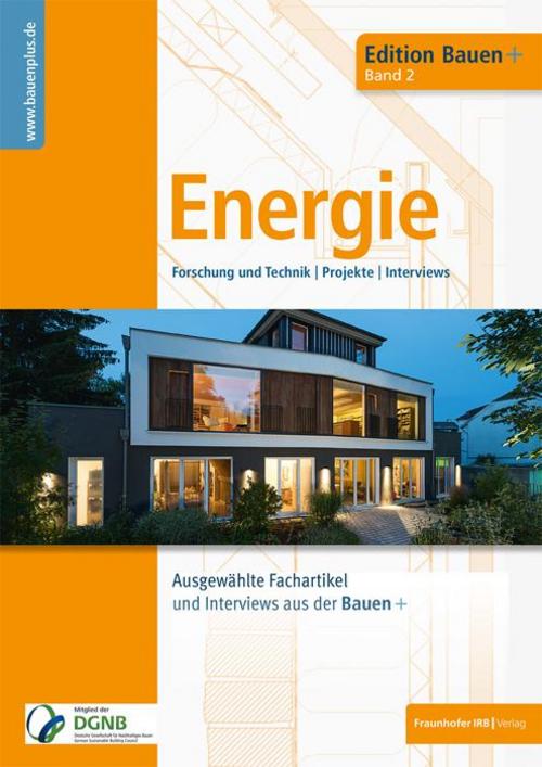 Buchcover: Bauen+ Schwerpunkt: Energie.