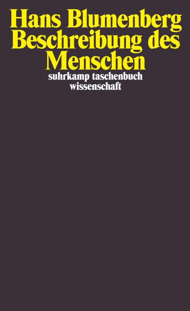 Buchcover: Beschreibung des Menschen