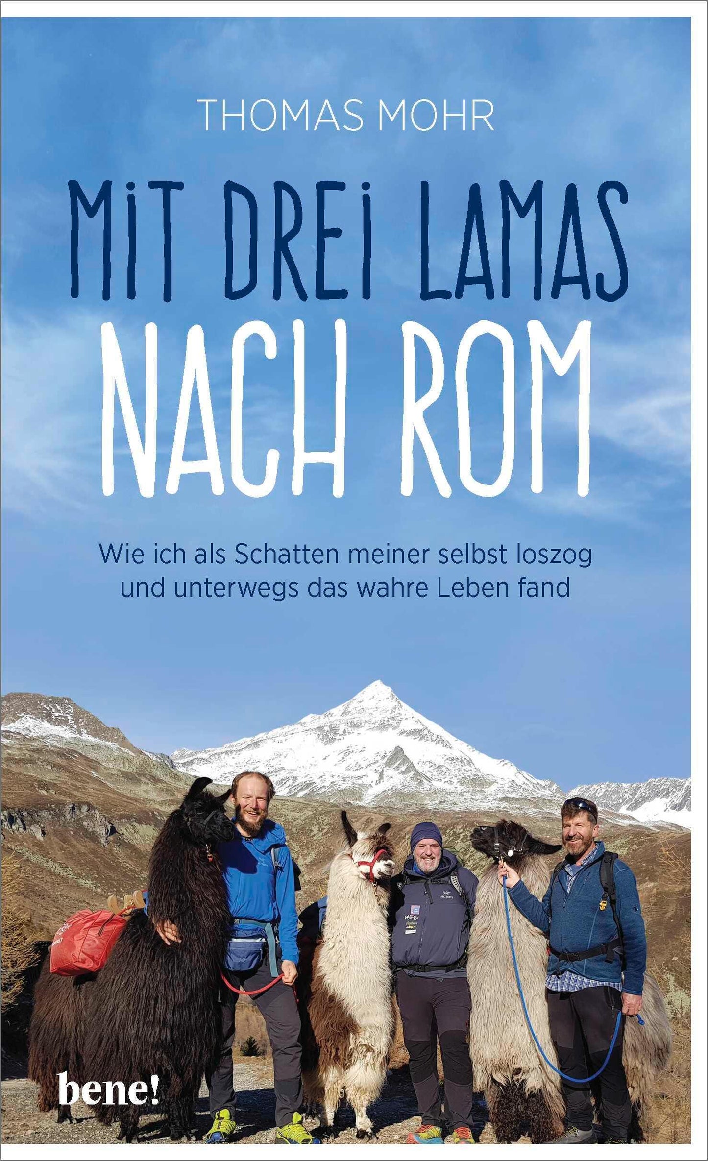 Buchcover: Mit drei Lamas nach Rom