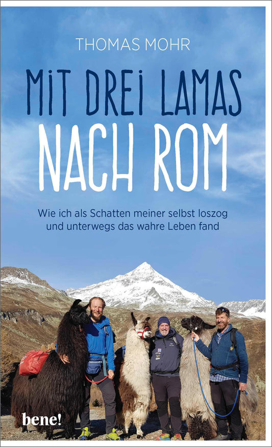 Buchcover: Mit drei Lamas nach Rom