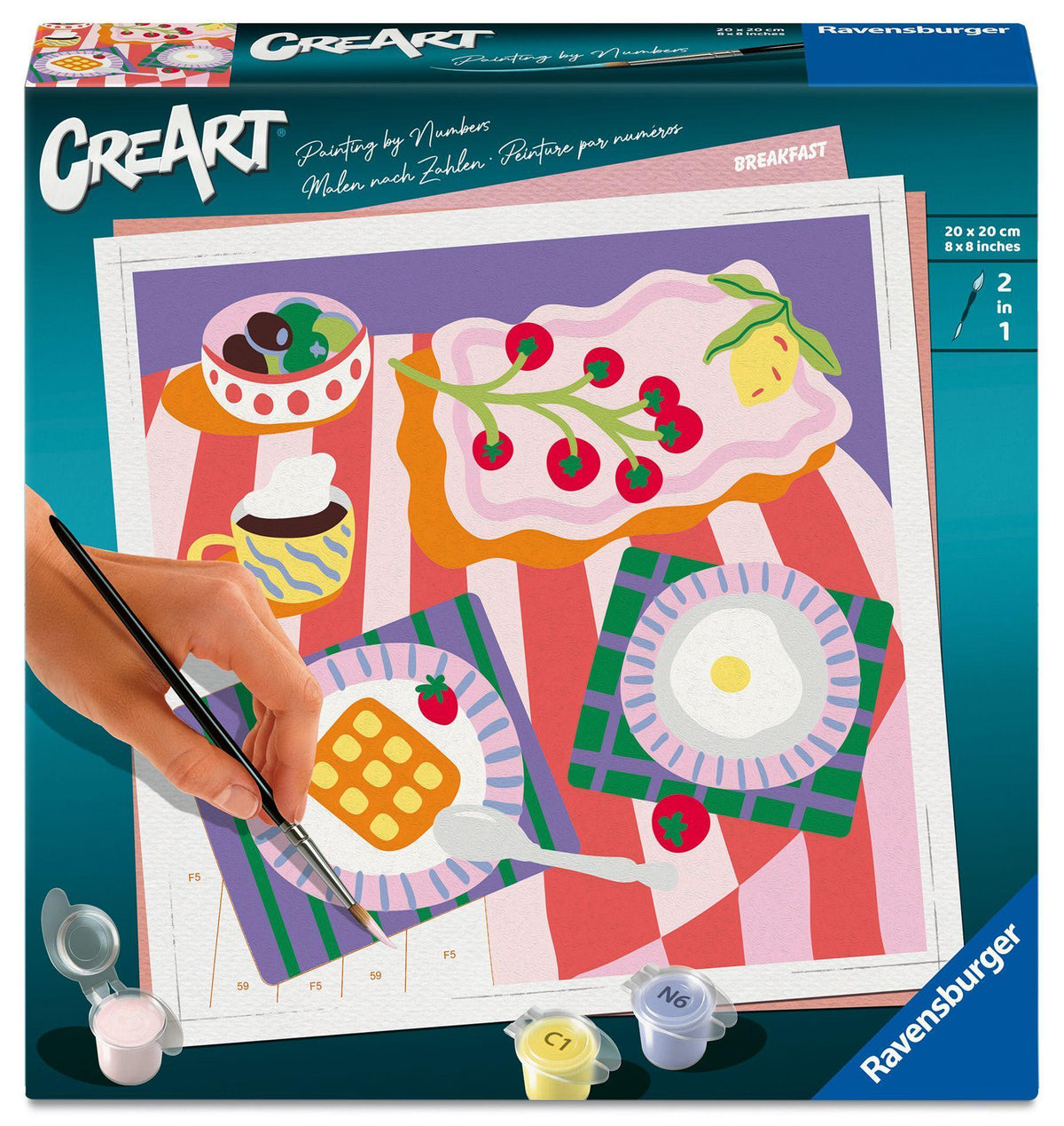 Buchcover: CreArt Adults Trend - Frühstückszeit