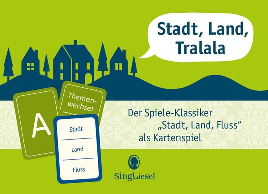 Stadt, Land, Tralala | \"Stadt, Land, Fluss\" als Kartenspiel