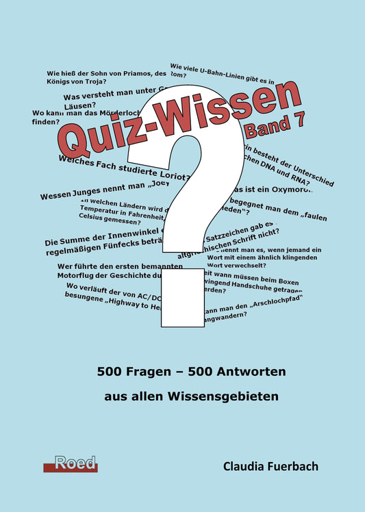 Buchcover: Quiz-Wissen - Band 7