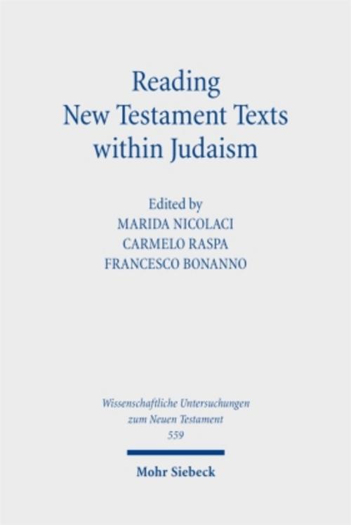 Reading New Testament Texts within Judaism
