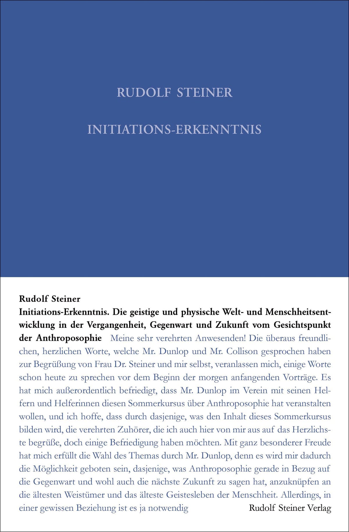 Buchcover: Initiations-Erkenntnis