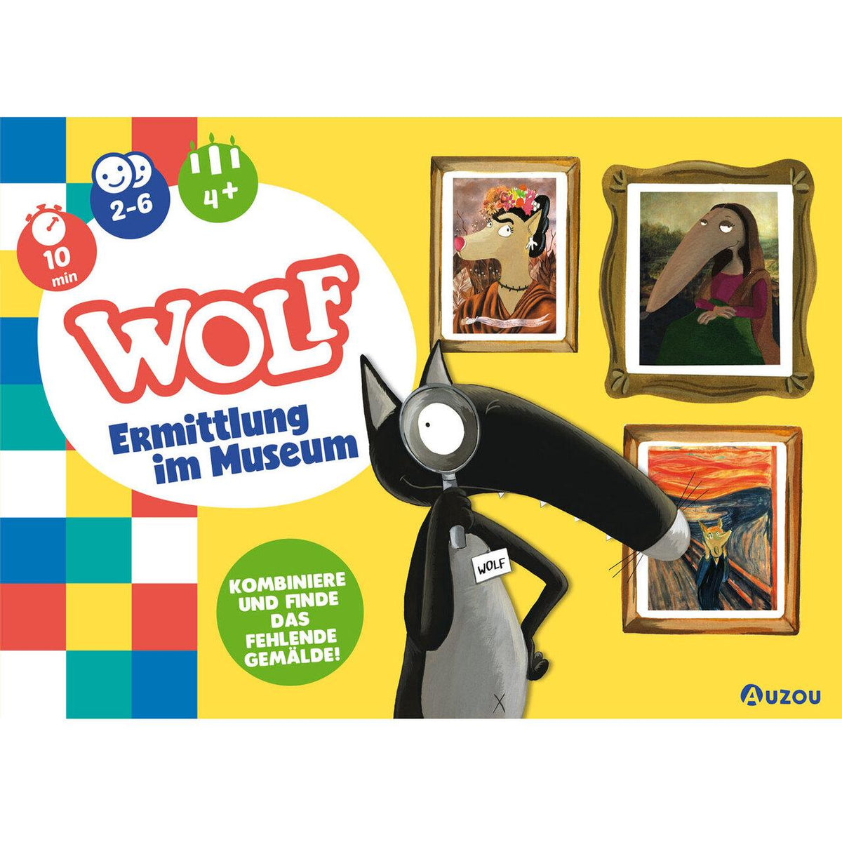 Buchcover: Wolf - Ermittlung im Museum
