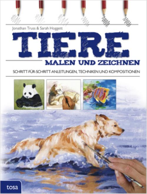 Buchcover: Tiere malen und zeichnen