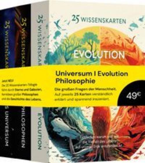 Buchcover: Die 25 Wissenskarten-Trilogie