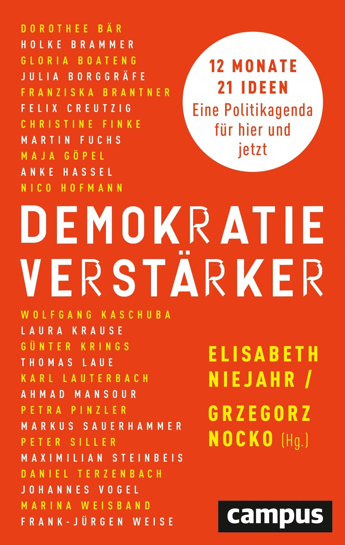 Buchcover: Demokratieverstärker