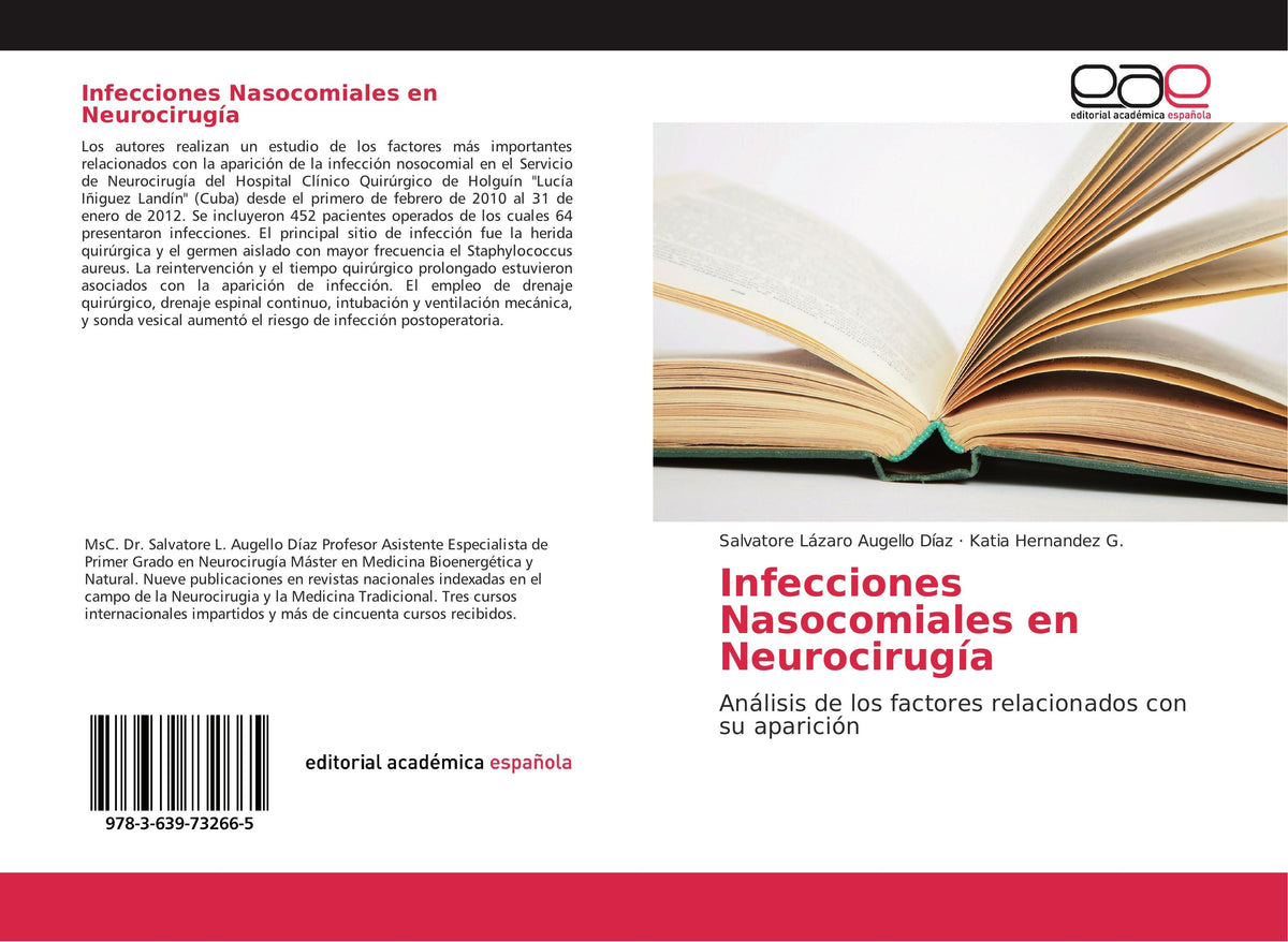 Buchcover: Infecciones Nasocomiales en Neurocirugía
