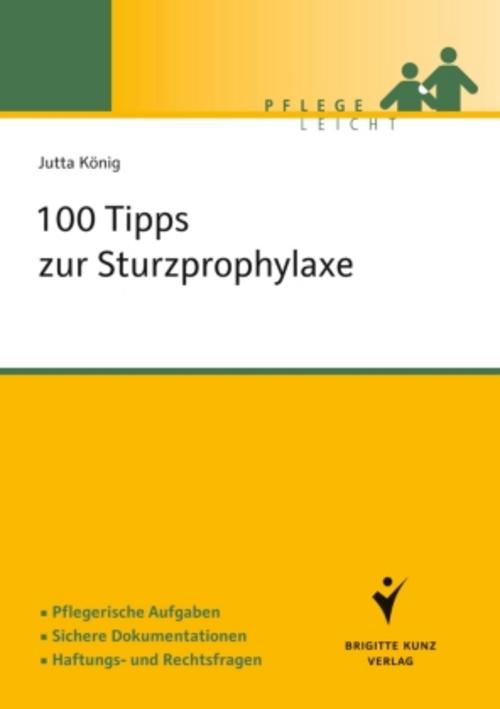 Buchcover: 100 Tipps zur Sturzprophylaxe