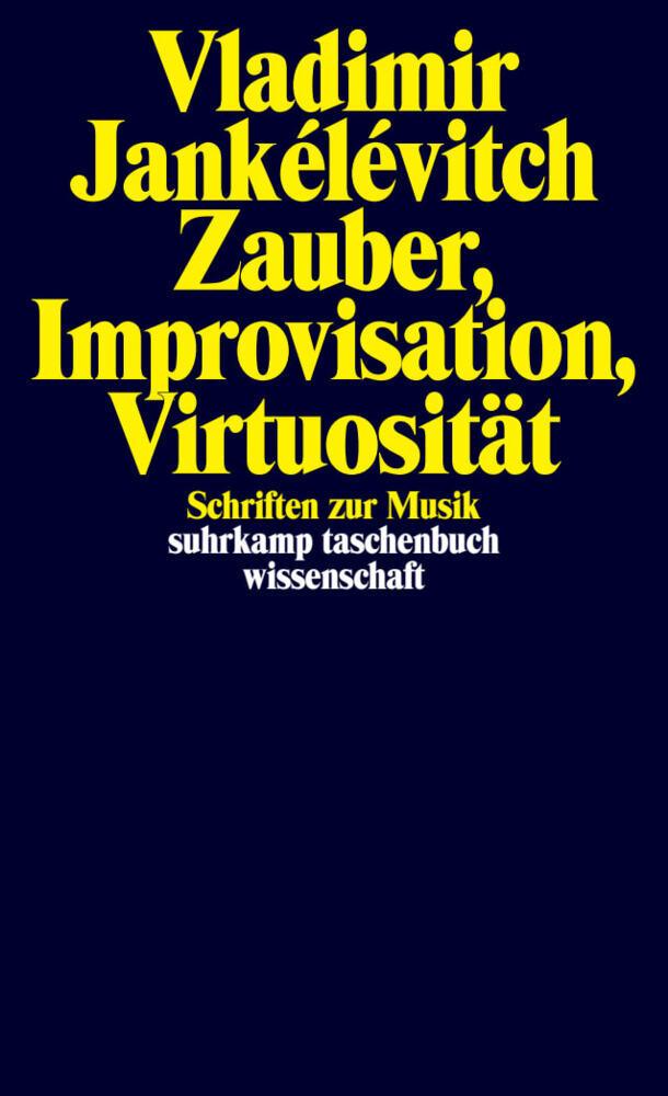 Buchcover: Zauber, Improvisation, Virtuosität