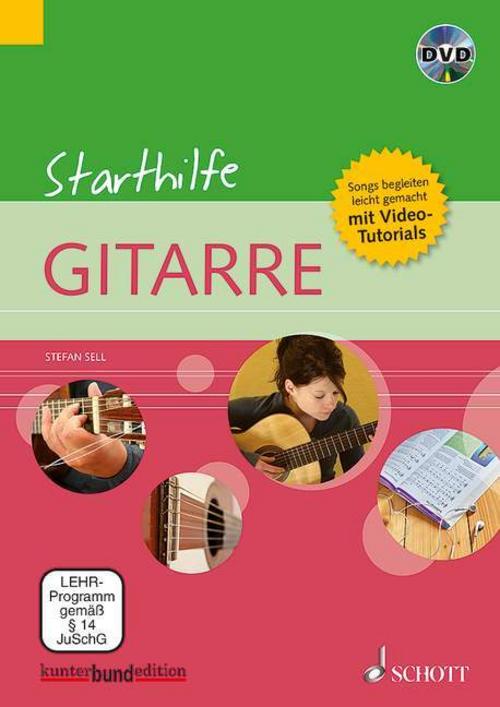 Buchcover: Starthilfe Gitarre inklusive Tuner von KORG
