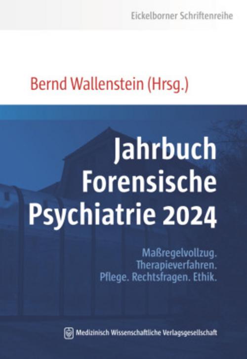 Buchcover: Jahrbuch Forensische Psychiatrie 2024
