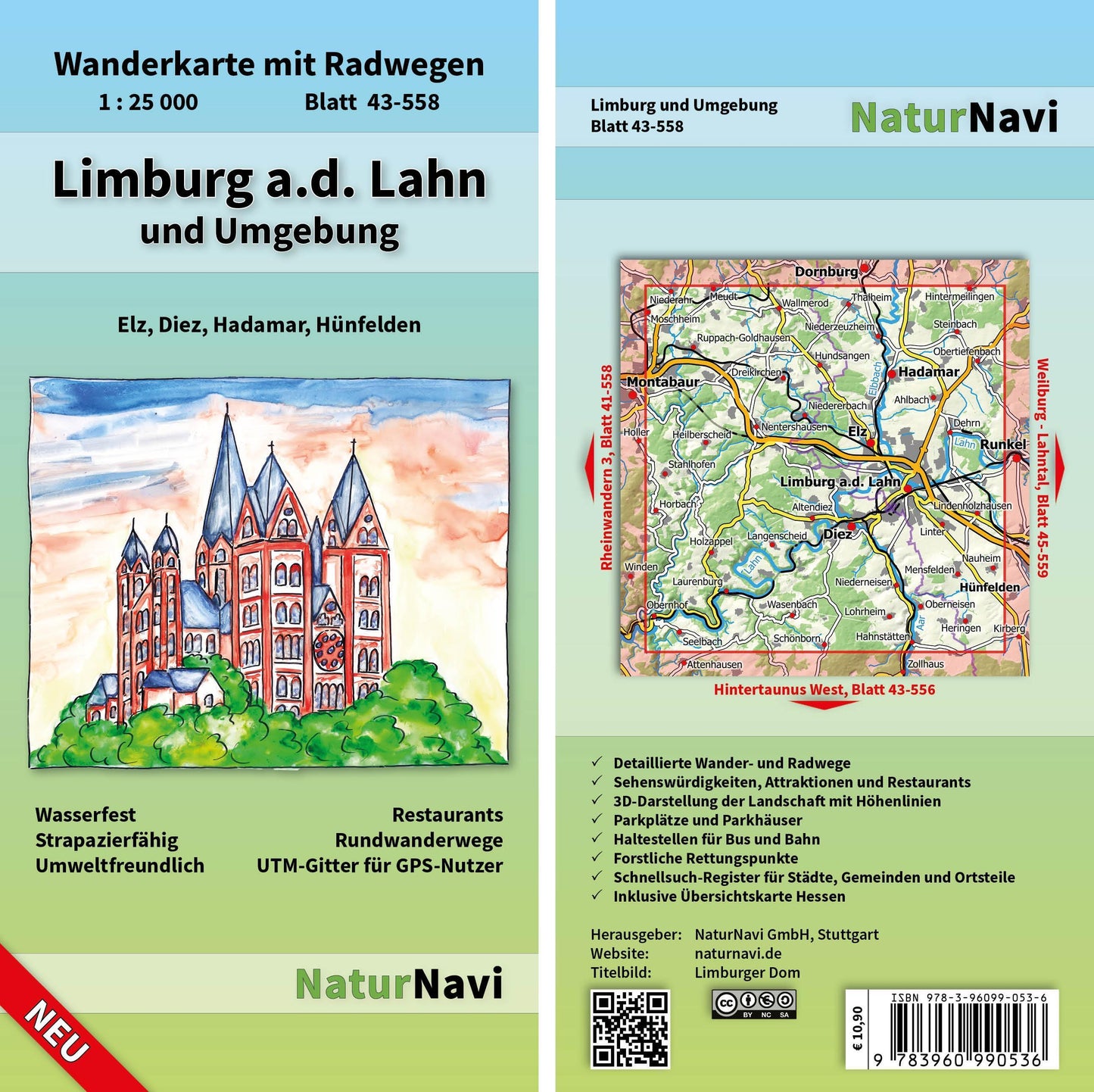 Limburg a.d. Lahn und Umgebung 1 : 25 000, Blatt 43-558