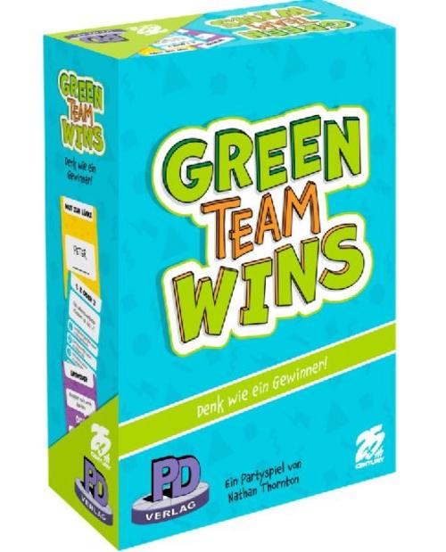Buchcover: Green Team Wins (DE)