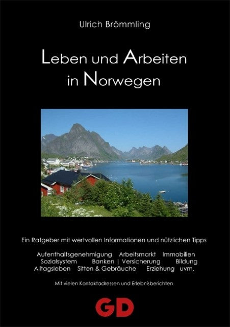 Buchcover: Leben und Arbeiten in Norwegen