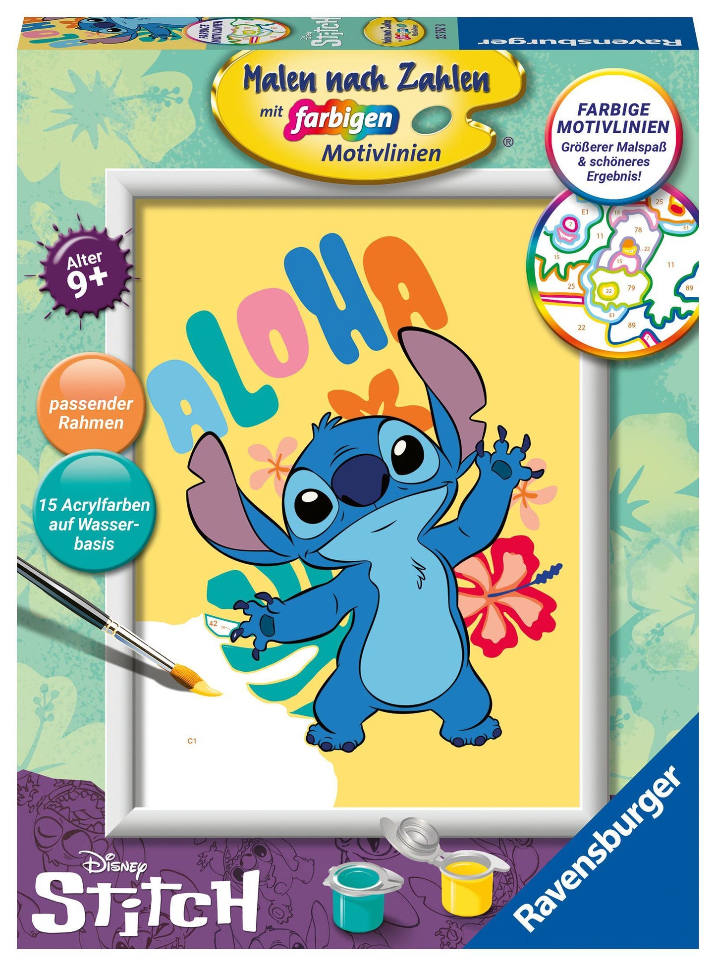 Malen nach Zahlen CreArt - Disney Aloha Stitch