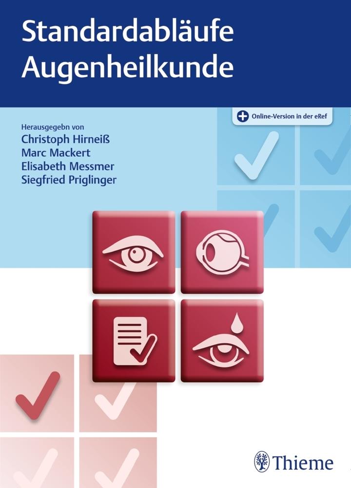 Buchcover: Standardabläufe in der Augenheilkunde