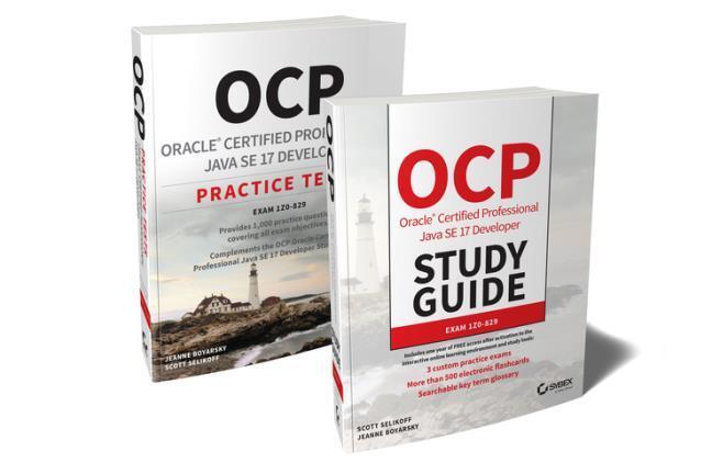 Buchcover: OCP Oracle Certified Professional Java SE 17 Developer Certification Kit
