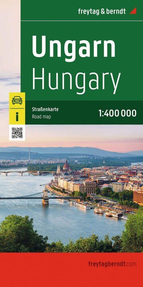 freytag & berndt Straßenkarte Ungarn 1:400.000