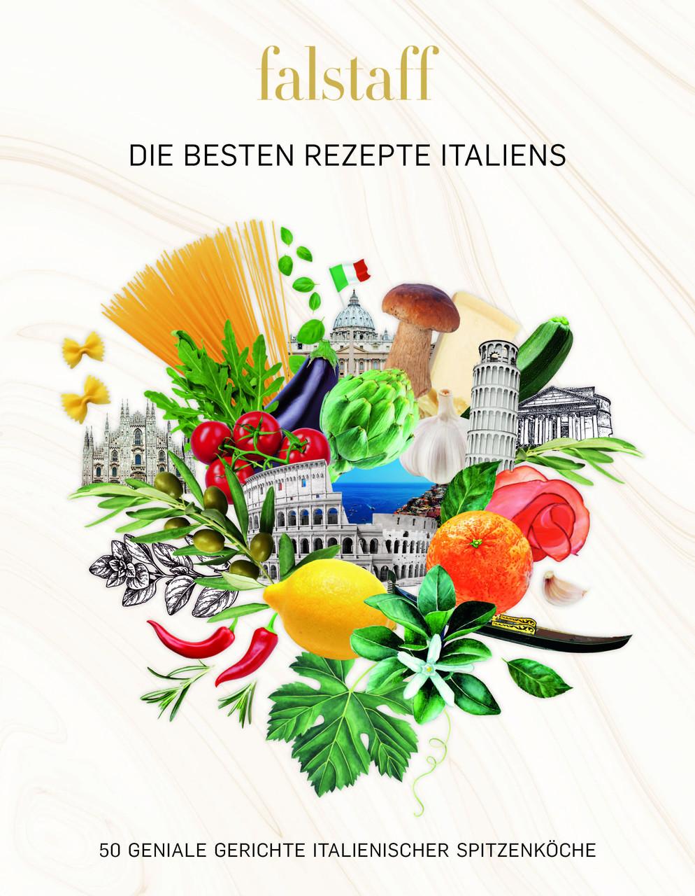 Buchcover: Falstaff DIE BESTEN REZEPTE ITALIENS
