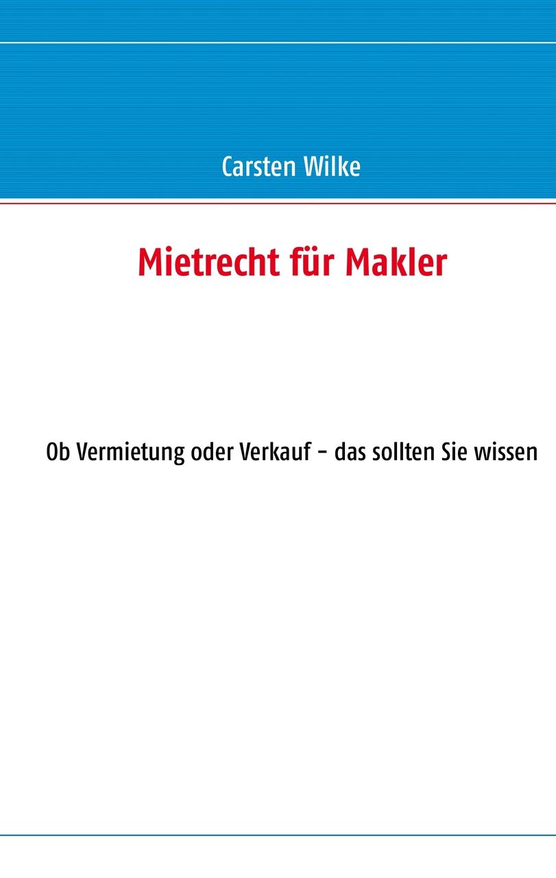 Buchcover: Mietrecht für Makler