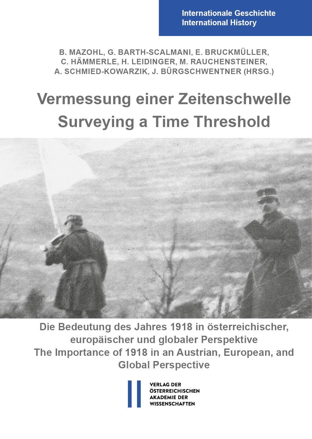 Buchcover: Vermessung einer Zeitenschwelle / Surveying a Time Threshold