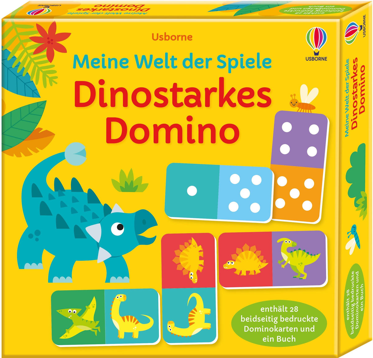 Buchcover: Meine Welt der Spiele: Dinostarkes Domino