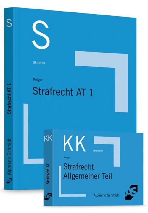 Bundle Krüger/Schäffer, Skript Strafrecht AT 1 + Schäffer/Reiß, Karteikarten Strafrecht AT