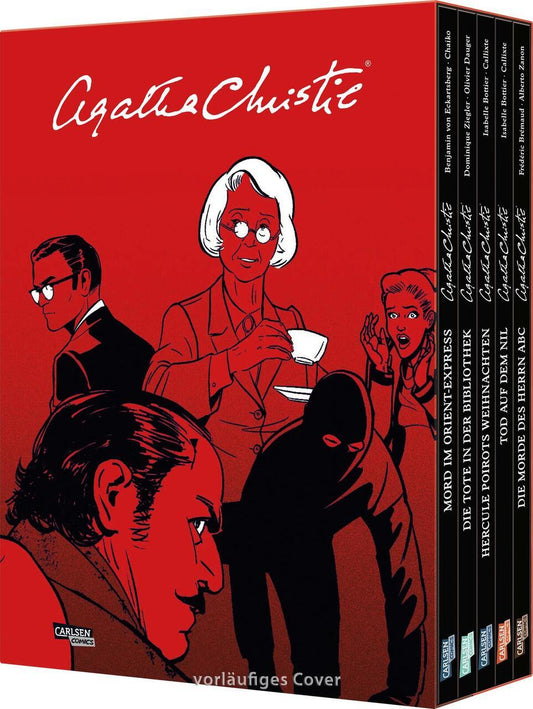 Agatha Christie Classics: Schuber: Platz für 5 Agatha Christie Comic-Adaptionen im edlen Schuber