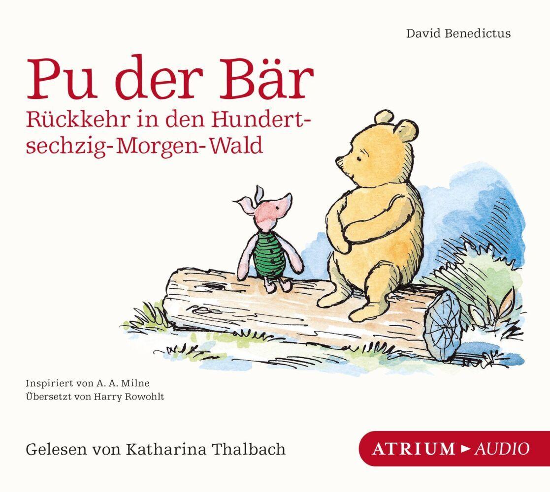 Pu der Bär - Rückkehr in den Hundertsechzig-Morgen-Wald,1 Audio-CD