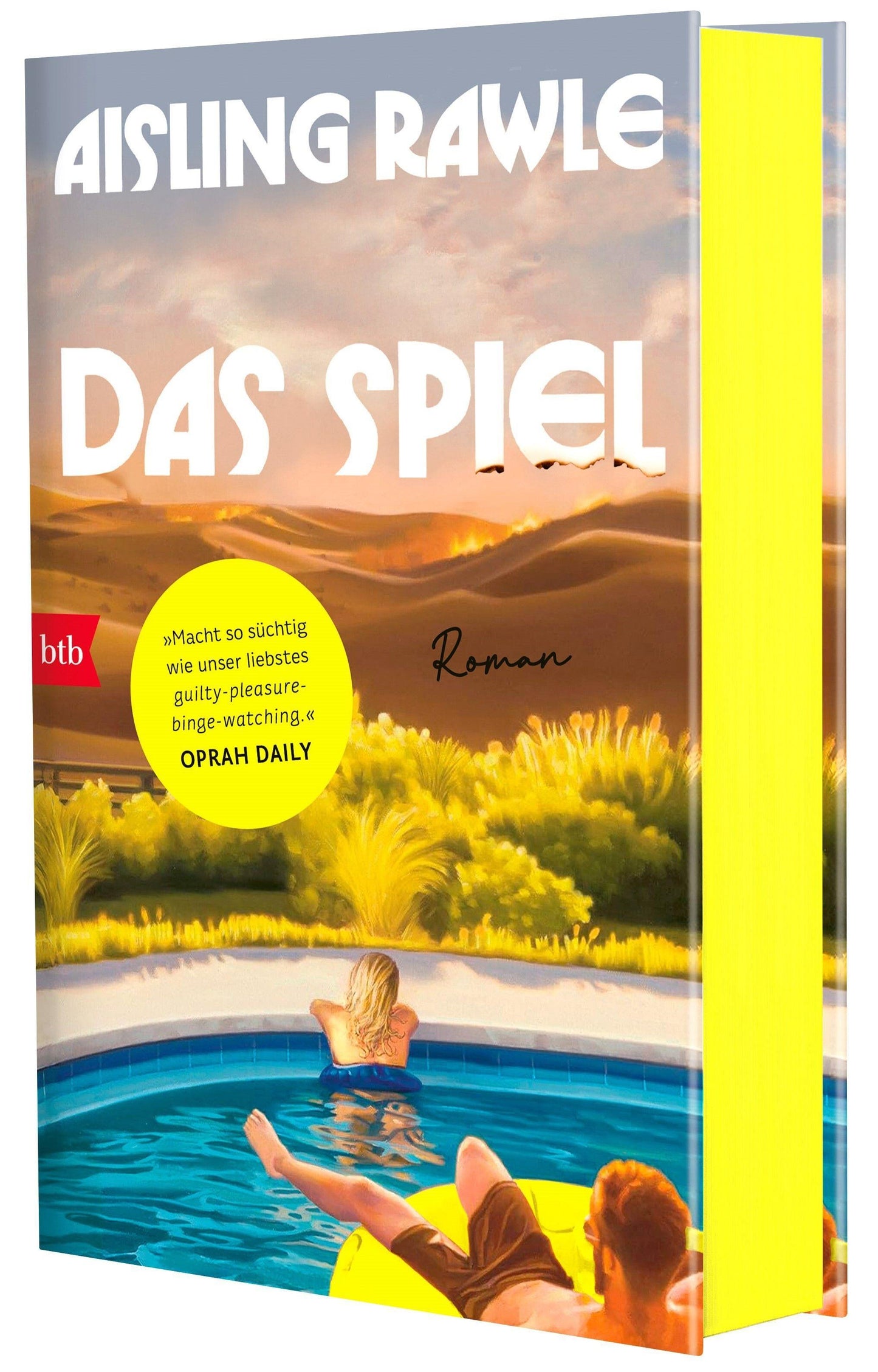 Das Spiel: Roman - Limitierte Erstauflage mit farbigem Buchschnitt.
