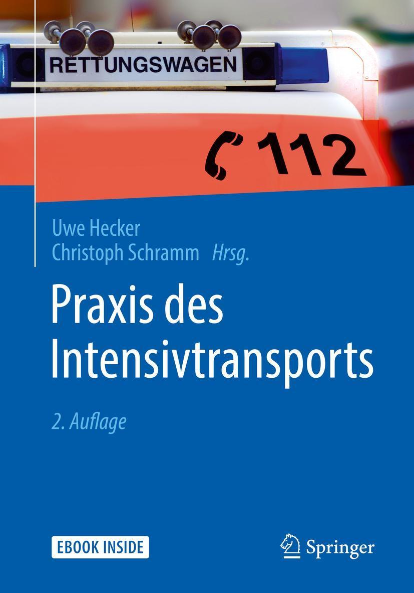 Buchcover: Praxis des Intensivtransports