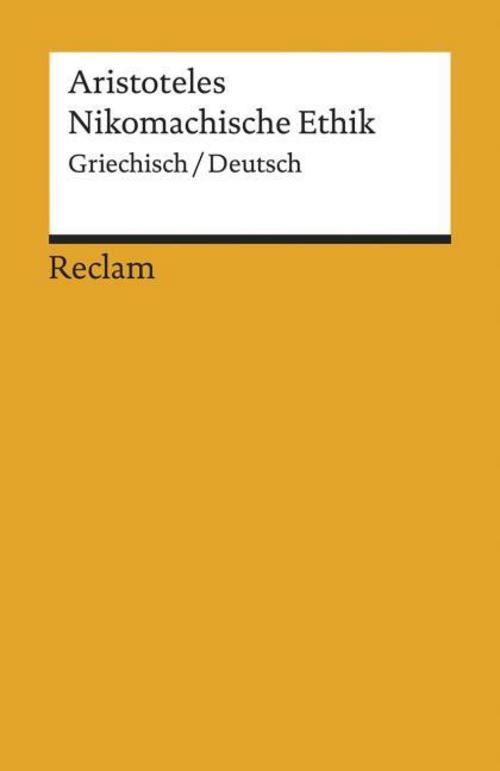 Buchcover: Nikomachische Ethik