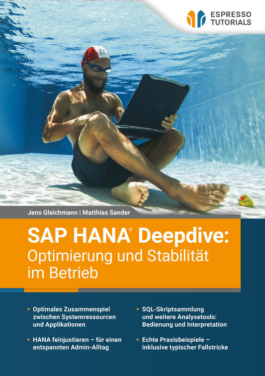 Buchcover: SAP HANA Deepdive: Optimierung und Stabilität im Betrieb