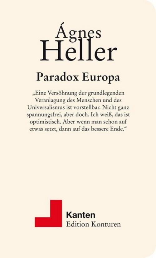 Buchcover: Paradox Europa