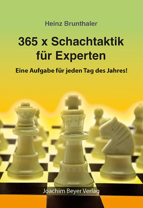 Buchcover: 365 x Schachtaktik für Experten
