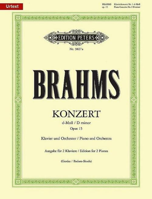 Konzert Nr. 1 d-Moll op. 15 für Klavier und Orchester, Ausgabe für 2 Klaviere